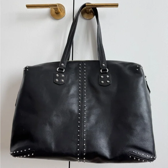 Michael Kors Astor Leather Tote Bag - Picture 2 of 3